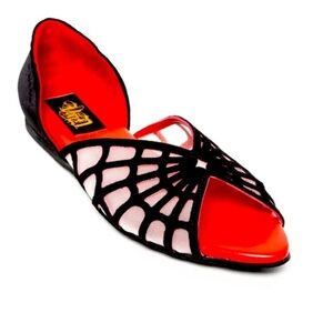 Kat Von d Adele flat ballet slippers shoes new with box